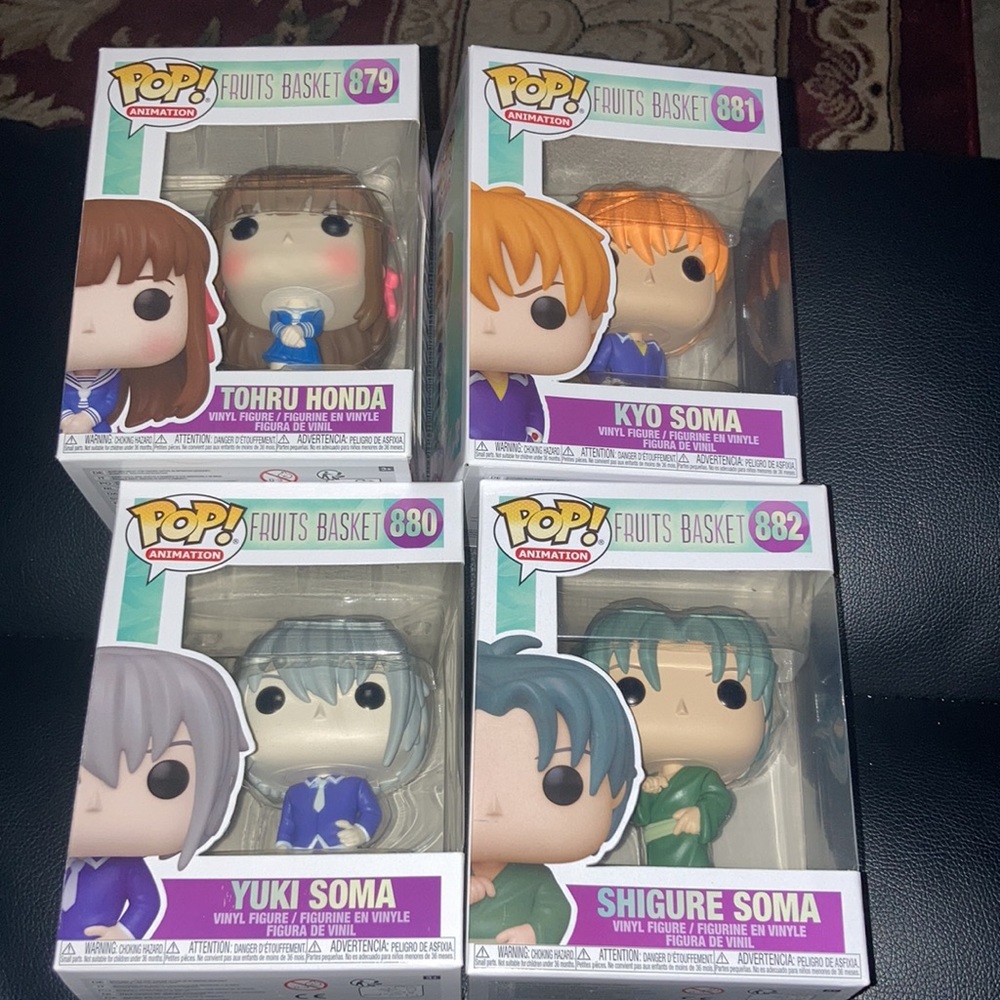 Fruits Basket FunkoPop Full Set